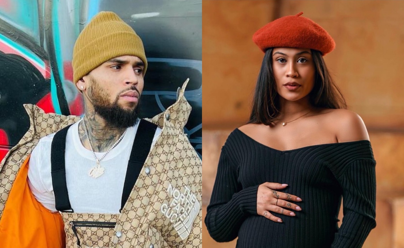  CHRIS BROWN ADAIWA KUPATA MTOTO WA TATU NA MWANAMITINDO DIAMOND BROWN