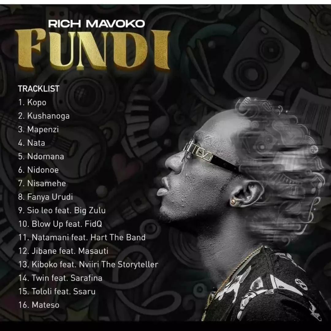  RICH MAVOKO AACHIA RASMI ALBUM YAKE MPYA
