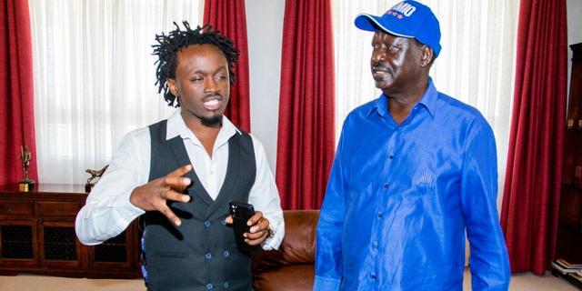  BAHATI ATANGAZA MSIMAMO WAKE KISIASA, AACHIA WIMBO UNAOMPIGIA DEBE RAILA ODINGA KWENYE AZMA YAKE YA URAIS.