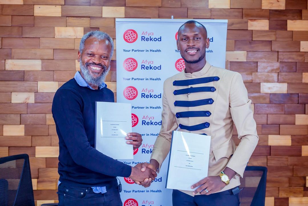  KING KAKA ASAINI DILI LA USHIRIKIANO NA JUKWAA LA MTANDAONI LA AFYA REKOD