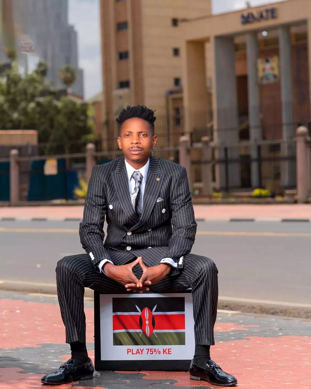  Eric Omondi aapa kukita kambi nje ya bunge kushinikiza mageuzi kwenye muziki wa Kenya