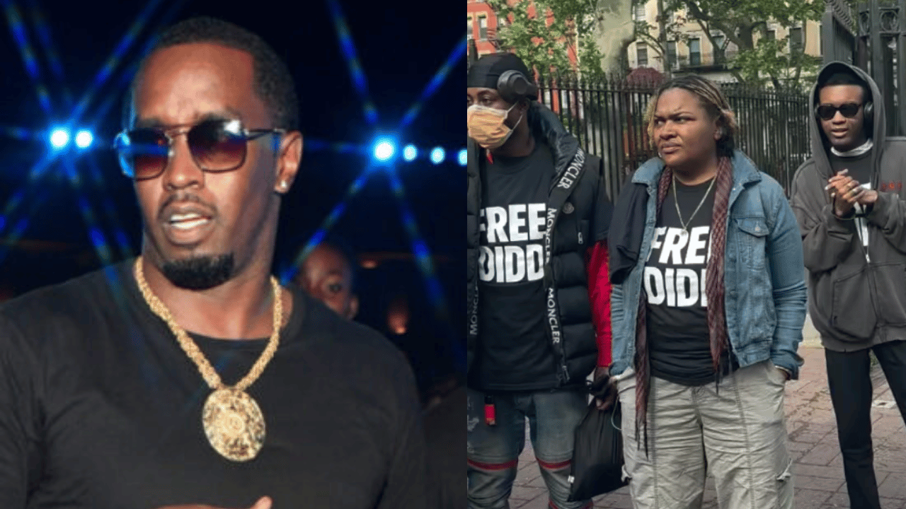  Watu Wanalipwa $50 kwa Saa Kuvaa T-Shirt za “Free Diddy”, Mwanamke Afichua Siri
