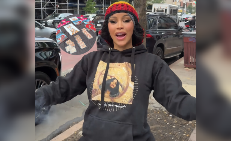 Cardi B Atinga Mitaani New York Kutangaza Albamu Yake Mpya