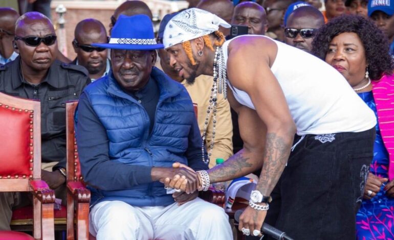  Diamond Platnumz Atuma Salamu za Pole kwa Wakenya Kufuatia Kifo cha Raila Odinga