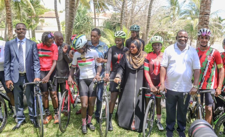 Mbio za Baiskeli Barani Afrika Yaanza Kwale