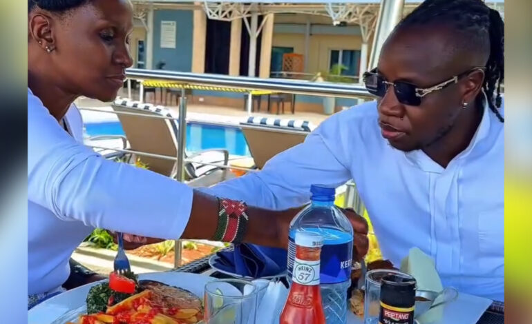  Guardian Angel Awasisimua Mashabiki kwa Kumsuprise Mkewe kwa Lunch Maalum