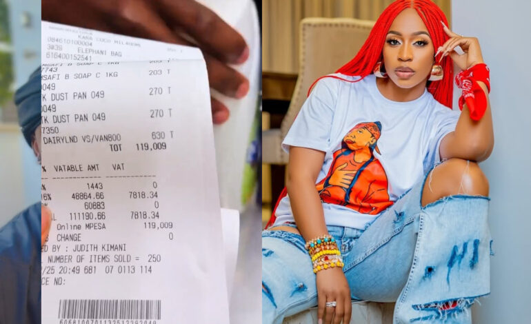  Diana B Awaacha Mashabiki Midomo Wazi kwa Matumizi ya Nyumbani ya Zaidi ya KES 119,000